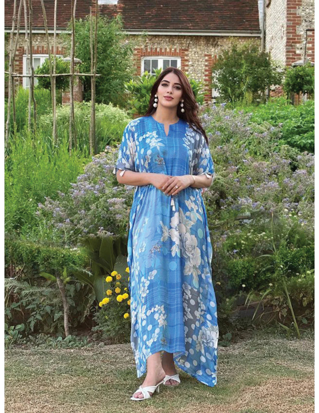 Ocean Long Kaftan